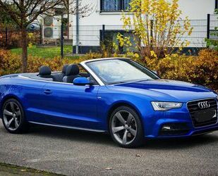 Audi Audi A5 3.0 TDI S-line Cabrio sepangblau sport plu Gebrauchtwagen