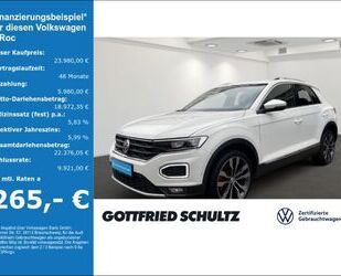 VW Volkswagen T-Roc 2.0 TSI DSG LED PANO NAV AHK Spor Gebrauchtwagen