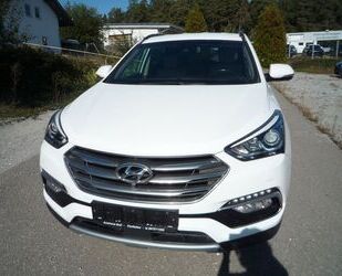 Hyundai Hyundai Santa Fe Premium blue 4WD Gebrauchtwagen