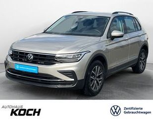 VW Volkswagen Tiguan 2.0TDI Life Navi LED AHK Standh. Gebrauchtwagen