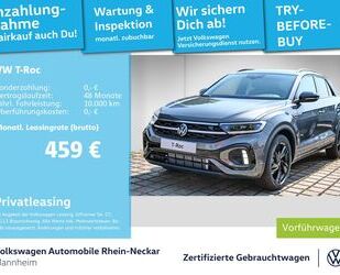 VW Volkswagen T-Roc R-Line 1.5 TSI OPF DSG Navi IQLig Gebrauchtwagen