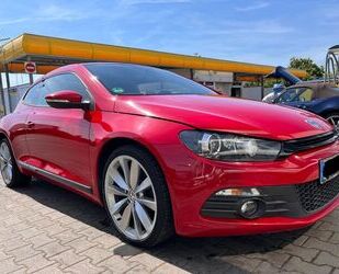 VW Volkswagen Scirocco 1.4 TSI - rot Xenon Alkantara Gebrauchtwagen