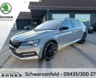 Skoda Skoda SUPERB KOMBI SPORTLINE 4X4 +AHK+TEMPO+2xKLIM Gebrauchtwagen