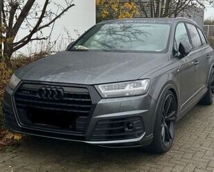 Audi Audi Q7 50 TDI QUATTRO S-Line+NAVI+AHK+HUD+PANO+B& Gebrauchtwagen