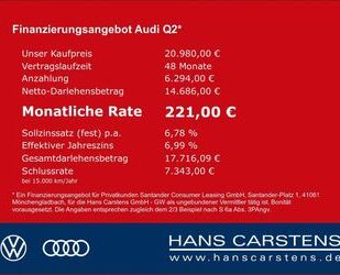 Audi Audi Q2 1,4 TFSI S tronic AHK Navi Klima Sitzhz LE Gebrauchtwagen