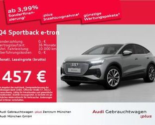 Audi Audi Q4 Sportback 40 e-tron AHK/Matrix/Navi/sitzHz Gebrauchtwagen