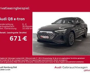 Audi Audi Q8 e-tron Sportback 50 advanced qu. S LINE/NA Gebrauchtwagen