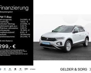 VW Volkswagen T-Roc Life 1.5 TSI LED|Navi|Virtual|Lan Gebrauchtwagen