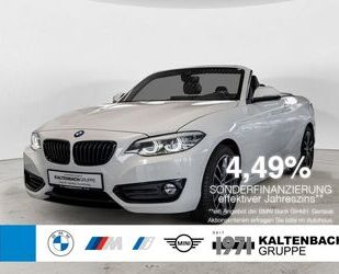 BMW BMW 220i Cabrio Sport Line SHZ NAVIGATION AHK Gebrauchtwagen