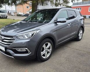 Hyundai Hyundai Santa Fe blue 2.2 CRDi Premium 4WD Automat Gebrauchtwagen