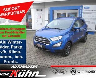 Ford Ford EcoSport 1.0 Trend- WR, AHK, PDC, Sitzh., Rel Gebrauchtwagen