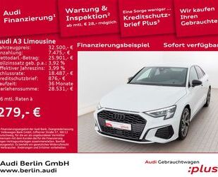 Audi Audi A3 Limousine S line 30 TDI 6-G. AHK LED VIRTU Gebrauchtwagen