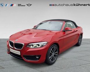 BMW BMW 220d Cabrio LED Navi RFK HiFi Sportsitz PDC Gebrauchtwagen