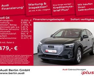 Audi Audi Q4 35 e-tron Sportback RFK NAVI VIRTUAL LED Gebrauchtwagen