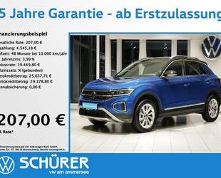 VW Volkswagen T-Roc 1.5TSI DSG Style LED Navi RKam AC Gebrauchtwagen