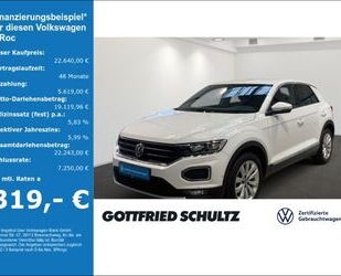 VW Volkswagen T-Roc SPORT TSI AHK LED NAVI SITZHZG CO Gebrauchtwagen