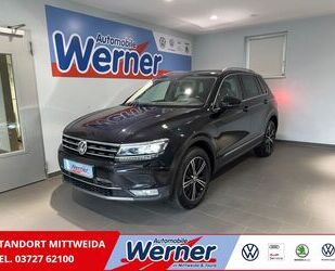 VW Volkswagen Tiguan Highline 2.0TDI 4MOTION AHK LED Gebrauchtwagen