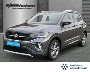 VW Volkswagen T-CROSS 1.5 TSI R-Line++LED++AHK++Rückf Gebrauchtwagen