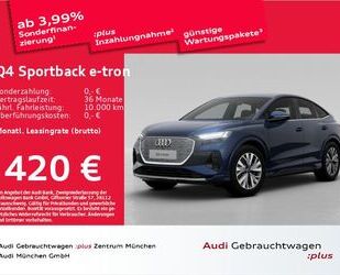 Audi Audi Q4 Sportback 45 e-tron qu. Virtual/Matrix/Nav Gebrauchtwagen