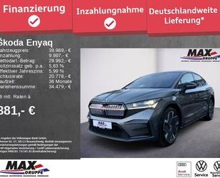 Skoda Skoda Enyaq Coupé iV RS 4x4 +LED+NAVI+PANO+APP+HUD Gebrauchtwagen