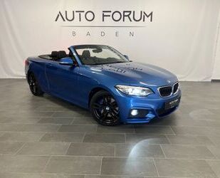 BMW BMW Cabrio 220 d M Sport*LED*RFK*SportGe.*AHK* Gebrauchtwagen