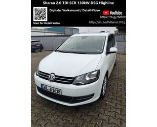 VW Volkswagen Sharan 2.0 TDI DSG Highline LEDER PANO Gebrauchtwagen