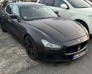 Maserati Maserati Ghibli 3.0 V6 S Q4 Automatik S Motorschad Gebrauchtwagen