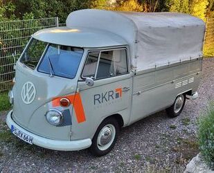 VW Volkswagen T1 Pritschenwagen 1966 lichtgrau TÜV H Gebrauchtwagen