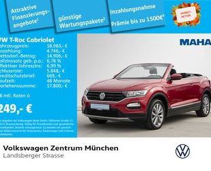 VW Volkswagen T-Roc Cabriolet 1.0 TSI STYLE Navi 6-Ga Gebrauchtwagen