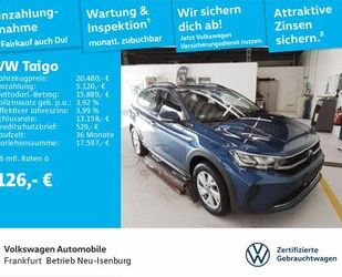 VW Volkswagen Taigo 1.0 TSI Life LED Heckleuchten Sit Gebrauchtwagen