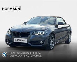 BMW BMW 218i Cabrio Aut Sport Line Navi+Leder*BlackWee Gebrauchtwagen