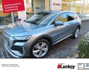 Audi Audi Q4 e-tron 40 S-LINE PANO MATRIX NAVI Gebrauchtwagen