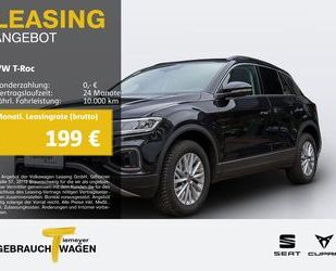 VW Volkswagen T-Roc 1.0 TSI LIFE ST.HEIZ LED NAVI VIR Gebrauchtwagen