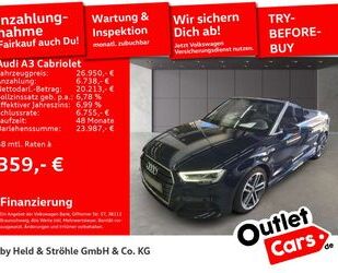 Audi Audi A3 Cabriolet S line 35 TFSI S tronic NAV+ R-K Gebrauchtwagen