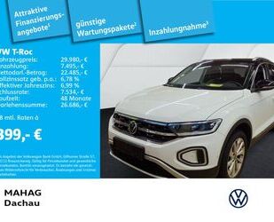 VW Volkswagen T-ROC 1.5 TSI Style AHK LED+Navi ParkAs Gebrauchtwagen