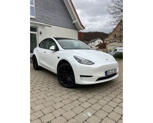 Tesla Tesla Model Y Long Range AWD weiß/weiß,Boost,USS,A Gebrauchtwagen