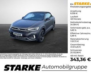 VW Volkswagen T-Roc Cabriolet 1.5 l TSI DSG R-Line Ed Gebrauchtwagen