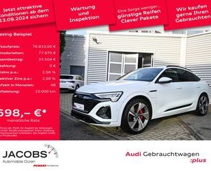 Audi Audi Q8 Sportback e-tron 55 2xS line/Black+/Matrix Gebrauchtwagen