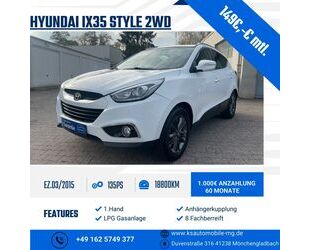 Hyundai Hyundai ix35 Style 2WD*1.Hand*LPG Gasanlage*TÜV 03 Gebrauchtwagen