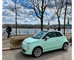 Fiat Fiat 500 TwinAir Turbo Lounge türkis Leder Sport Gebrauchtwagen