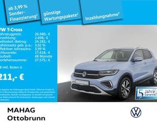 VW Volkswagen T-Cross 1.0 TSI STYLE Navi MatrixLED Ka Gebrauchtwagen