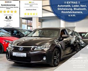 Lexus Lexus CT 200h Selection *LEDER*NAVI*TEMPOMAT*KAMER Gebrauchtwagen