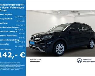 VW Volkswagen T-Cross 1.0 TSI DSG Life App-Connect Gebrauchtwagen