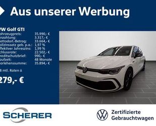 VW Volkswagen Golf VIII GTI 2.0 TSI DSG Black Style K Gebrauchtwagen