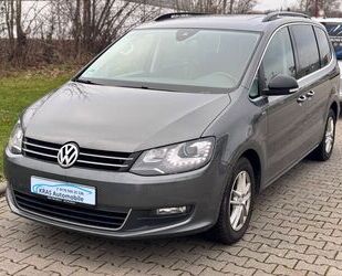 VW Volkswagen Sharan Match BMT+Navi+Teilleder+Xenon+A Gebrauchtwagen