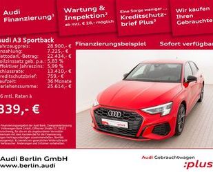 Audi Audi A3 Sportback 45 TFSI e Sline Str. HUD RFK MAT Gebrauchtwagen