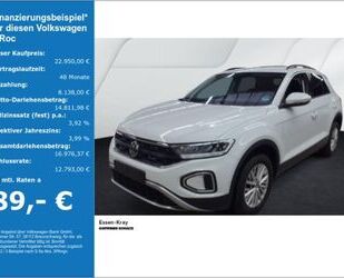 VW Volkswagen T-Roc Life 1.0 TSI LED Navi Einparkhilf Gebrauchtwagen