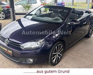 VW Volkswagen Golf VI 1,4 Cabriolet Vollleder Standhe Gebrauchtwagen