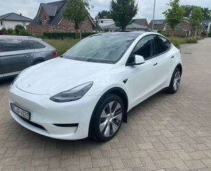 Tesla Tesla Model Y Standard Range SR RWD AHK weiß/schwa Gebrauchtwagen