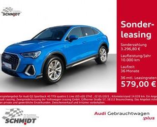 Audi Audi Q3 Sportback 40 TFSI quattro S Line LED eSD S Gebrauchtwagen